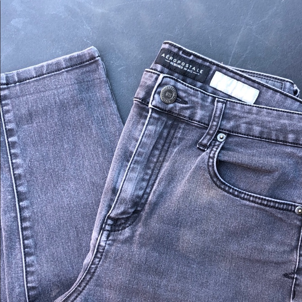 Aeropostale High Waisted Ankle Jeggings